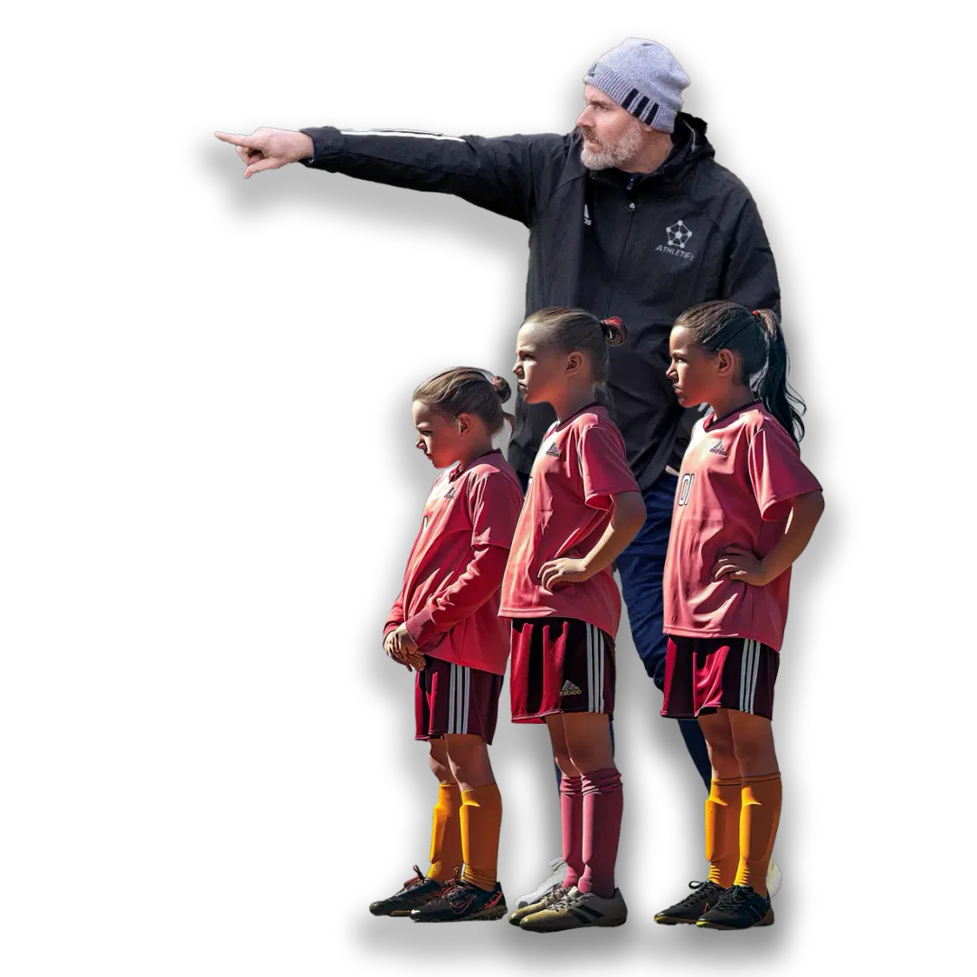coach with players